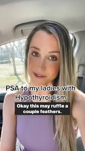 Can you resonate? 🙋🏻‍♀️ Thyroid hormone isn't the enemy to us not ma...