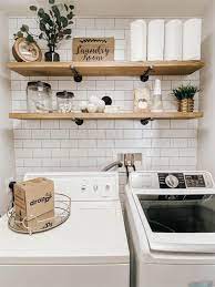 Because in this room we can do this modern style cabinet is ideal for storage of laundry products. 60 Best Farmhouse Laundry Room Decor Ideas And Designs For 2021