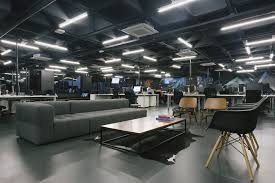 Inside Azion Technologies Modern Porto Alegre Office Office Interior Design Interior Architecture Design Corporate Office Design