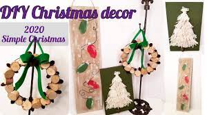 Diy Christmas Decor 2020 Christmas In July Collaboration Simple Diy Christmas Decor Youtube Weihnachtsdekoration Weihnachtsschmuck Diy Diy Weihnachten