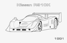 For example, like a nascar car many racing cars have futuristic and attractive shapes. Classic Le Mans Car Coloring Pages