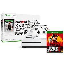 Xbox One S 1tb Nba 2k19 Bundle With Red Dead Redemption 2 Videogames Gaming Gamers Xbox One S 1tb Xbox One S Xbox One