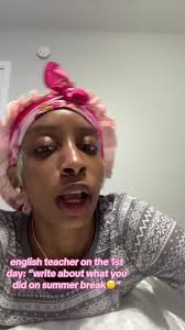 on The First Day of Break No Student Said to Me Original