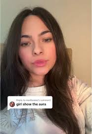 Girl Waving and Gaining Aura