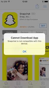 Snapchat apk download 2021 video chatting tool expressing your feelings and live moments of your life with your friends and family. Cannot Download Snapchat To Iphone 5 Apple Community