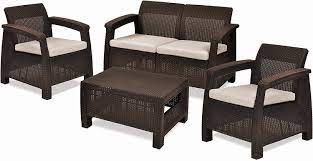By signing up you agree to receive news and special offers from keter. Amazon De Keter Corfu 4 Piece Set All Weather Outdoor Patio Garden Furniture W Cushions Brown