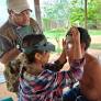 More than 1,300 people from the Esse Ejja, Cavineño, and Tacana indigenous peoples of the Bolivian Amazon region receive rapid trachoma assessments