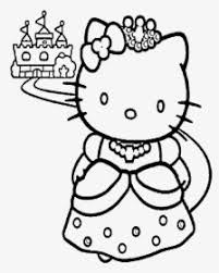 You can easily print or download them at your convenience. Hello Kitty And A Nice Castle Coloring Page Free Printable Barbie Princess Coloring Pages Hd Png Download Transparent Png Image Pngitem
