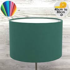 A small base should be paired with a small shade, while a large base should go with a larger one. Extra Large Green Drum Lampshade For Floor Lamps Imperial Lighting