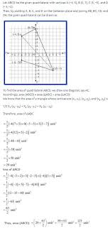 Often, we draw a set of axes on graph paper as shown below. Draw A Quadrilateral In The Cartesian Plane Whose Vertices Are 4 5 0 7 0 7 0 7 0 7 0 7 0 7 0 7