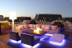How To Decorate Your Home With Light Strips Digital Trends Outdoor Lighting Design Outdoor Living Space Design Modern Patio Lighting