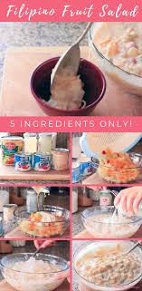 Filipino Fruit Salad Simply Bakings Recipe Filipino Fruit Salad Filipino Desserts Dessert Recipes