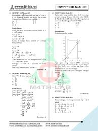 Indonesia biologi fisika kimia pembahasan latihan soal ipa paket b matematika b. Download Soal Tkpa Kode 319