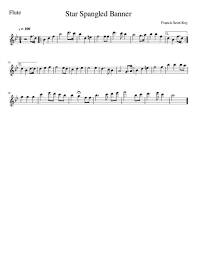 A very potter musical sheet music. National Anthem Flute By Francis Scott Key Digital Sheet Music For Individual Part Download Print S0 412595 Sheet Music Plus