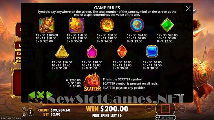 King of Spear Slot Review & Demo by Pragmatic Play - Play Free Online