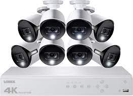 Accessories included (1) 8 channel h.264 dvr, (1) 500 gb hard drive, (4) indoor/outdoor color cameras with infrared night vision, (4) 60 ft. Lorex 8 Channel 8 Camera Indoor Outdoor Wired 4k 2tb Dvr Surveillance System White Lhv51082t8kxw Best Buy