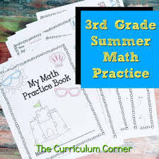 k 6 summer math booklets the curriculum corner 123