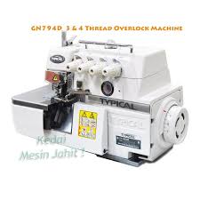Harga yg berpatutan.mudah bg yg baru bljar. Mesin Jahit Tepi Typical Gn794d High Speed 3 4 Benang Shopee Malaysia