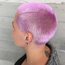 A straightforward slicked back style combined with a styled moustache makes for a classy combo. 20 Swoon Worthy Lilac Hair Ideas