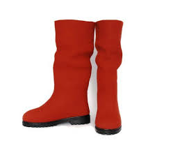 Red Shoes For Women Valenki Winter Wool Boots Felted Rubber Soles Valenki Boiled Felted Outdoor Bright Eco Friendly Gift For H Women Shoes Red Shoes Felt Boots