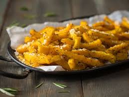 Rosemary Parmesan Pumpkin Fries Recipe Quick Healthy Meals Vegetable Side Dishes Vegan Appetizers