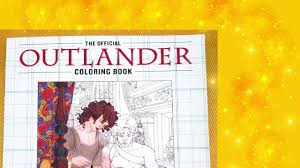 An coloring book for adults, mens, womens. Outlander Coloring Boook Flip Through Raskraska Antistress Obzor Youtube