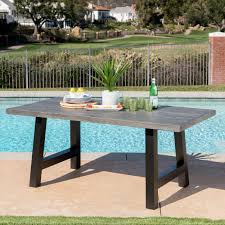 Check spelling or type a new query. Lido Outdoor Rectangle Concrete Picnic Dining Table By Christopher Knight Home On Sale Overstock 20105083