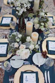 Reception ideas wedding reception lake tahoe weddings wedding table settings corporate events event planning wedding events destination wedding design. Navy Blue Wedding Table Decorations Off 70 Buy