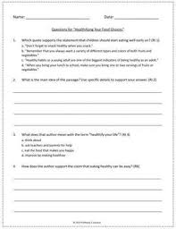 Free printable reading comprehension worksheets for grade 3. 5th And 6th Grade Reading Comprehension Assessments By Pathway 2 Success