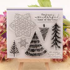 Include a santa signature stamp on all of your christmas gifts! Yesz Clear Stamps For Cards Making Xmas Tree Banner Dog Clear Stamp Seal Diy Scrapbooking Card Making Photo Decor Stamp Home Scrapbooking Urbytus Com