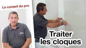 Recoller une bande à joint placo qui cloque / peinture qui fissure au plafond : Cloque Mon Enduit Se Decolle Que Faire Youtube