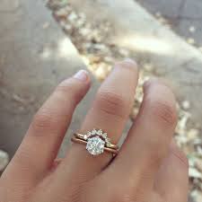 Curved Band With Solitaire Round Engagement Ring Topaz Engagement Ring Round Solitaire Engagement Ring Wedding Rings Solitaire