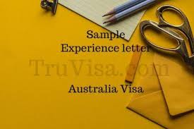Sample Experience Letter For Australia 189 Visa Assessment Am22 Tech Lettering Work Experience Reference Letter