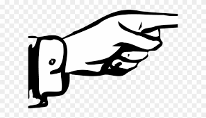 Vector finger pointing clipart hand pointing finger. Finger Clipart Point Right Png Download 2888921 Pinclipart