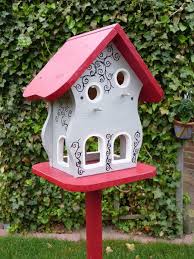 Grosses Vogelhausnistkastenvogelvillavogelhauser Etsy Dekorative Vogelhauser Grosses Vogelhaus Nistkasten