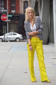 Black And White Striped Pants Outfit Ideas Baby One More Time Yellow Pants Outfit Fashion Yellow Pants