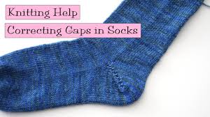 How to knit a heel? Knitting Help Correcting Gaps In Socks Youtube