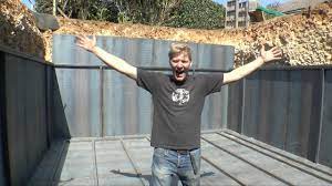 As i said, concrete is the best option. Apocalyptic Bunker Project Part 3 Making The Bunker Youtube