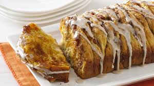 Pumpkin Spice Pull Apart Bread Recipe Sweet Bread Desserts Pull Apart Bread