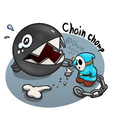 Image result for chain chomp