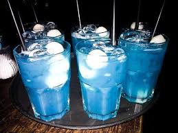 As of 2017 the malibu brand is owned by pernod ricard. Big Easy Blue Punch 1 Oz Blue Curacao 2 Oz Coconut Rum 2 Oz Pineapple Soda 1 2 Oz Lemon Juice Combi Blue Curacao Curacao Drink Blue Curacao Drinks