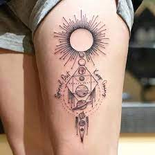 55 Solar System Tattoos Designs That Would Complement Your Magnetic Mysterious Personality Gravetics
