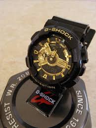 Modern details still keep every piece in trend, combining function with fashion. Casio G Shock Black Gold Men S Watch 2017 Catawiki