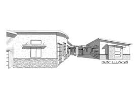 Minimal hallways maximize usable square footage. 3 Bedroom Deluxe Contemporary Style Single Story Home Floor Plan