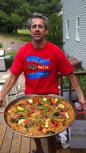 In the mood for paella for 200? Paella Dinner Party