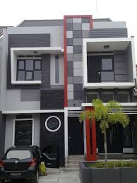 Rumah ini memiliki kombinasi sejumlah warna coklat pada bagian eksterior rumahnya, ada yang terang, ada yang gelap. 17 Kombinasi Cat Rumah Minimalis Eksterior Inspirasi Penting