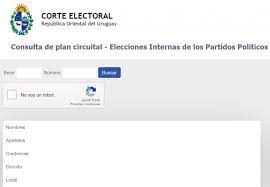 1 ¿cómo saber dónde votar en guatemala? Corte Electoral Habilito La Consulta Del Plan Circuital Para Saber Donde Votar
