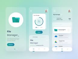 File Manager App Mobile App Design Inspiration App Interface Design App Design Inspiration