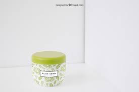 Download Free Aloe Vera Cream Mockup In Psd Designhooks