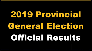 2019 Provincial General Election Official Results Released Elections Alberta